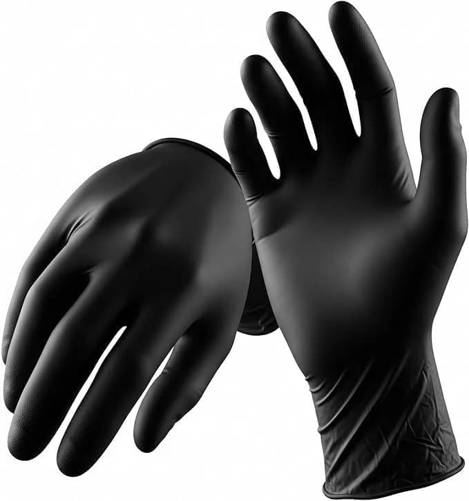 Black Malaysian gloves