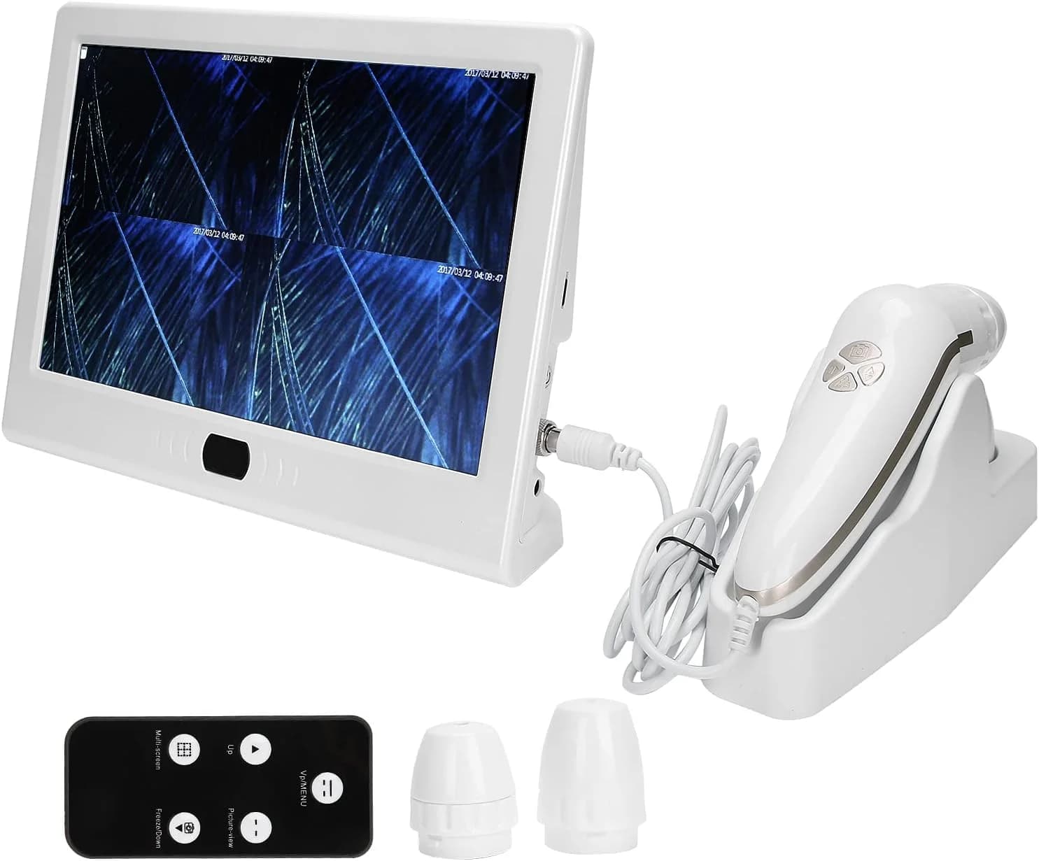 Multifunctional Skin and Hair Scalp Microscope System